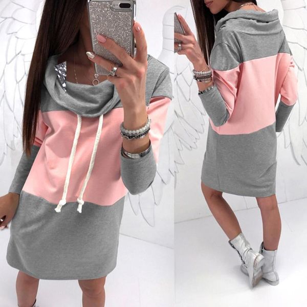 mama style arrival comfortable fashion dress above knee mini pink and gray patchwork loose female casual dresses, Black;gray
mama style arrival comfortable fashion dress above knee mini pink and gray patchwork loose female casual dresses, Black;gray