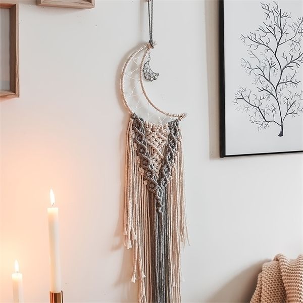 2021bohemian chic macrame hanging tapestry mandala moon dreamcatcher wall decor boho woven knitted tapestries home decoration
2021bohemian chic macrame hanging tapestry mandala moon dreamcatcher wall decor boho woven knitted tapestries home decoration