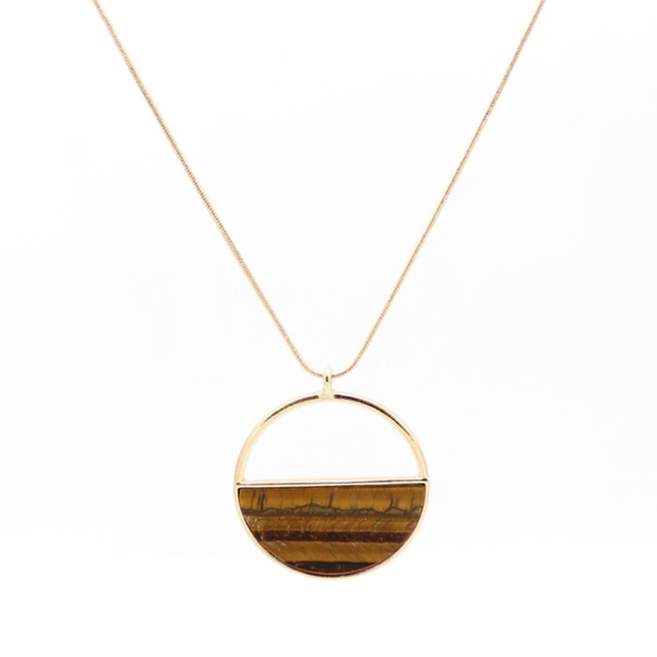 pendant necklaces light yellow gold color round hollow link chain necklace natural tiger eye stone jewelry, Silver
pendant necklaces light yellow gold color round hollow link chain necklace natural tiger eye stone jewelry, Silver