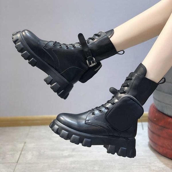 2022 womens autumn new fashion ankle boots thick pocket patent leather shoes boots womens botas mujer lace-up ankle boots, Black
2022 womens autumn new fashion ankle boots thick pocket patent leather shoes boots womens botas mujer lace-up ankle boots, Black