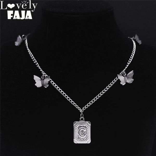 pendant necklaces butterfly stainless steel c letter chain women silver color choker necklace jewelry acier inoxydable bijoux n7002cs03
pendant necklaces butterfly stainless steel c letter chain women silver color choker necklace jewelry acier inoxydable bijoux n7002cs03