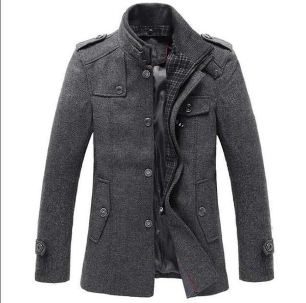 women's wool & blends man outerwear autumn winter trench long woolen coat single breasted slim belt female coats overcoat, Black
women's wool & blends man outerwear autumn winter trench long woolen coat single breasted slim belt female coats overcoat, Black