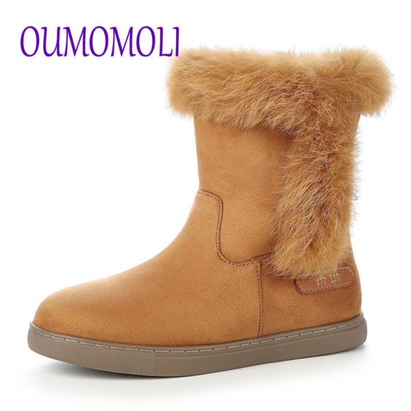 boots snow women 2021 ankle warm casual shoes leather round toe suede low heel winter q919, Black
boots snow women 2021 ankle warm casual shoes leather round toe suede low heel winter q919, Black