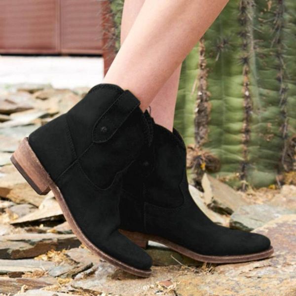 boots fashion cowboy women pointed toe high heel short naked shoes pu leather ankle spring autumn, Black
boots fashion cowboy women pointed toe high heel short naked shoes pu leather ankle spring autumn, Black