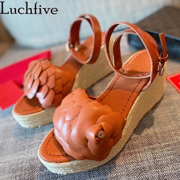 dress shoes wedges flowers sandals for woman 2021 brown black thick bottom platform ankle buckle petal summer
dress shoes wedges flowers sandals for woman 2021 brown black thick bottom platform ankle buckle petal summer