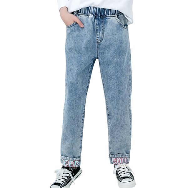 jeans girl letter girls pants cuffs kids casual style clothes for spring autumn 210527, Blue
jeans girl letter girls pants cuffs kids casual style clothes for spring autumn 210527, Blue
