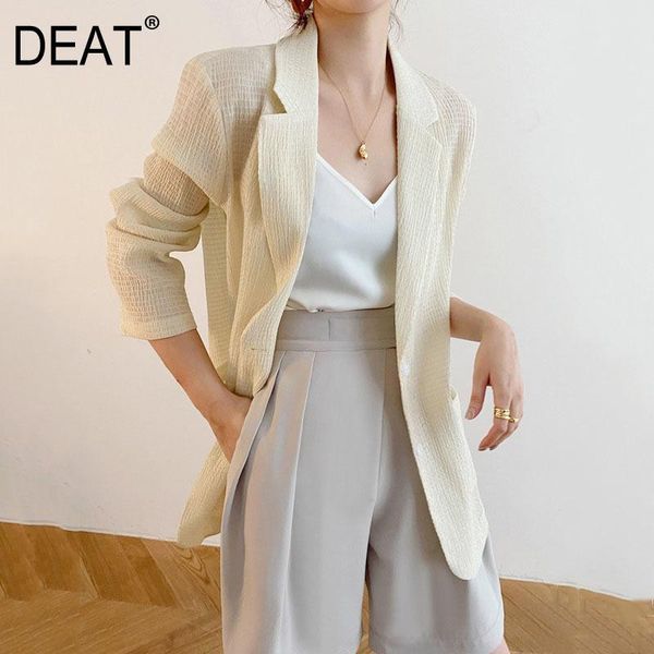 women's jackets deat woman coat section solid lapel collar long sleeve single breasted loose office lady style 2021 autumn 15xf080, Black;brown
women's jackets deat woman coat section solid lapel collar long sleeve single breasted loose office lady style 2021 autumn 15xf080, Black;brown