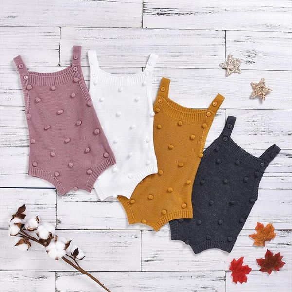 fashion newborn baby kids girls knitted romper infant cute sleeveless solid playsuit clothing, White
fashion newborn baby kids girls knitted romper infant cute sleeveless solid playsuit clothing, White