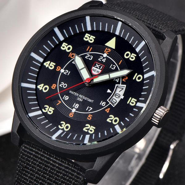 wristwatches xi men watches luxury calendar quartz-watch clock nylon strap male wristwatch relogio masculino 2021, Slivery;brown
wristwatches xi men watches luxury calendar quartz-watch clock nylon strap male wristwatch relogio masculino 2021, Slivery;brown