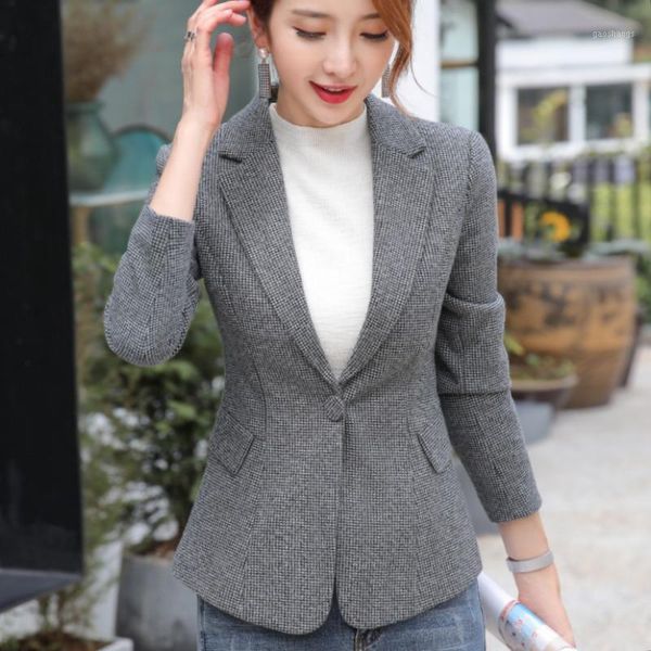 women's suits & blazers 2021 spring autumn womens business one button office female jackets short slim blazer women suit plus size 4xl1, White;black
women's suits & blazers 2021 spring autumn womens business one button office female jackets short slim blazer women suit plus size 4xl1, White;black