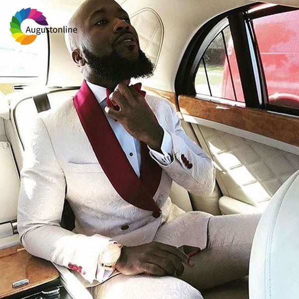 men's suits & blazers printed double breasted wedding for men classic shawl lapel slim fit groom tuxedo 2piece jacket pants costum, White;black
men's suits & blazers printed double breasted wedding for men classic shawl lapel slim fit groom tuxedo 2piece jacket pants costum, White;black