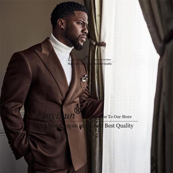 men's suits & blazers vintage brown mens formal business slim fit wedding groom tuxedos 2 piece sets terno masculino (jackets+pants), White;black
men's suits & blazers vintage brown mens formal business slim fit wedding groom tuxedos 2 piece sets terno masculino (jackets+pants), White;black