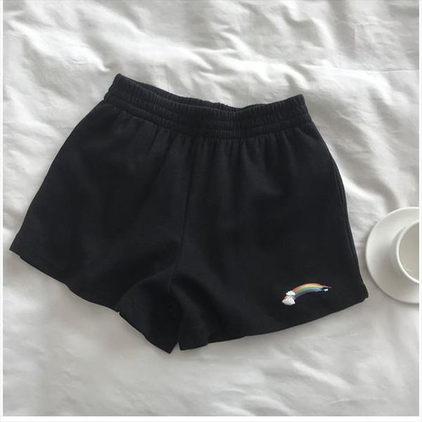 summer sports shorts loose korean womens jumpsuit students high waist wide leg running breathable home casual thin section escape, Black;white
summer sports shorts loose korean womens jumpsuit students high waist wide leg running breathable home casual thin section escape, Black;white