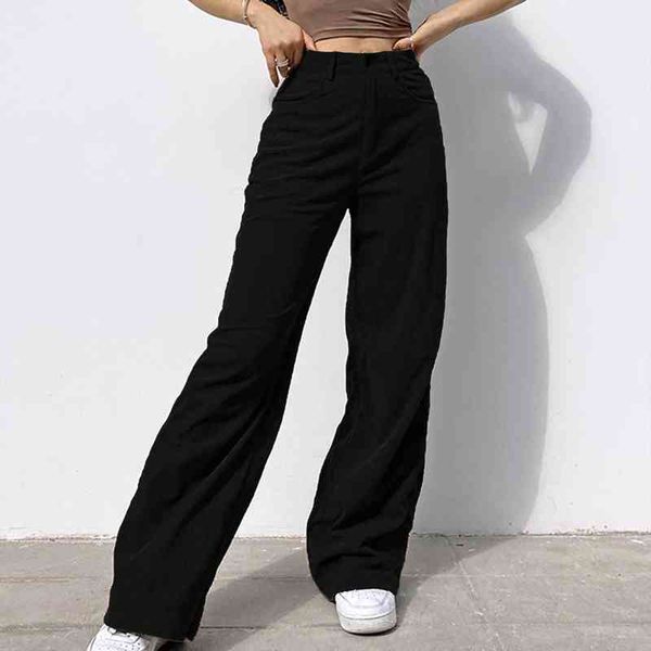 woman high waist jeans retro white black jeans womens solid mid waisted wide leg pants straight casual baggy trousers, Blue
woman high waist jeans retro white black jeans womens solid mid waisted wide leg pants straight casual baggy trousers, Blue