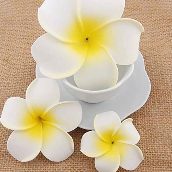 decorative flowers & wreaths 100pcs frangipani hawaii flower head foam decor for wedding craft style ennes (5cm)
decorative flowers & wreaths 100pcs frangipani hawaii flower head foam decor for wedding craft style ennes (5cm)