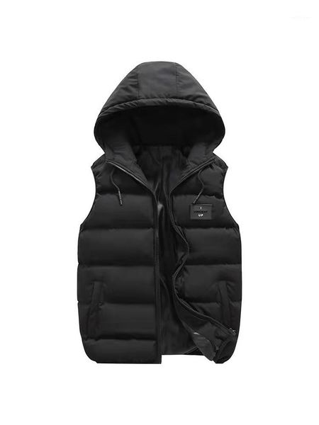 fashionable sleeveless jacket 2021 mens thicken hooded waterproof windproof warm vest winter men casual windbreaker men's vests, Black;white
fashionable sleeveless jacket 2021 mens thicken hooded waterproof windproof warm vest winter men casual windbreaker men's vests, Black;white