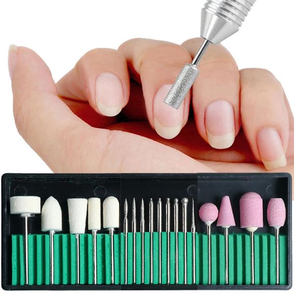 nail art equipment wool quartz diamond cutters for manicure nails drill bit electric sander pedicure tools buffing grinding accessories le15, Silver
nail art equipment wool quartz diamond cutters for manicure nails drill bit electric sander pedicure tools buffing grinding accessories le15, Silver