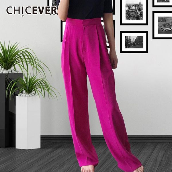 women's pants & capris chicever korean for women high waist ruched pockets loose straight full length wide leg trousers female 2021 aut, Black;white
women's pants & capris chicever korean for women high waist ruched pockets loose straight full length wide leg trousers female 2021 aut, Black;white