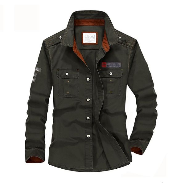 men's jackets plus size s-xxxxl 5xl brand 100% cotton long sleeve denim shirts men army green militray casual camiseta masculina a, Black;brown
men's jackets plus size s-xxxxl 5xl brand 100% cotton long sleeve denim shirts men army green militray casual camiseta masculina a, Black;brown