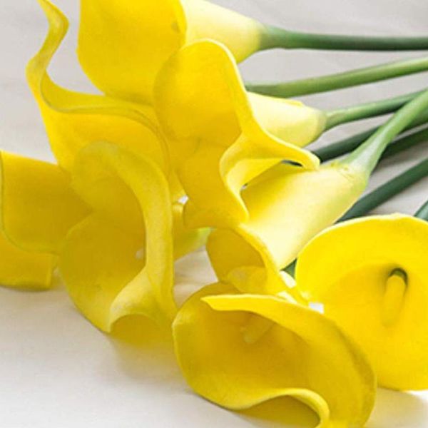 decorative flowers & wreaths 10pcs bouquet artificial flower plastic fake calla lily mini lightweight diy floral bridal home wedding decorat
decorative flowers & wreaths 10pcs bouquet artificial flower plastic fake calla lily mini lightweight diy floral bridal home wedding decorat