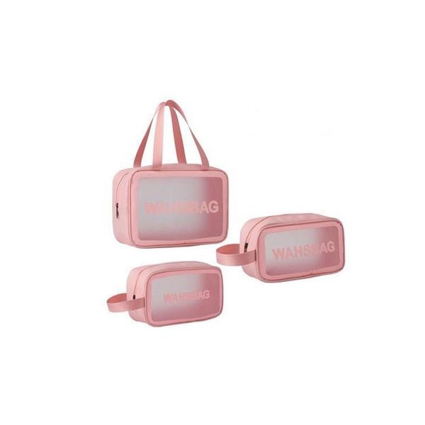 storage bags 3pcs/set cosmetic bag pvc transparent makeup travel hygiene products organizer box waterproof sundries container cas
storage bags 3pcs/set cosmetic bag pvc transparent makeup travel hygiene products organizer box waterproof sundries container cas