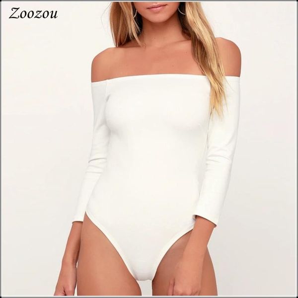 body mechanics clothing fashion women's off shoulder bodysuit slash neck black white playsuits casual stretch slim custom
body mechanics clothing fashion women's off shoulder bodysuit slash neck black white playsuits casual stretch slim custom