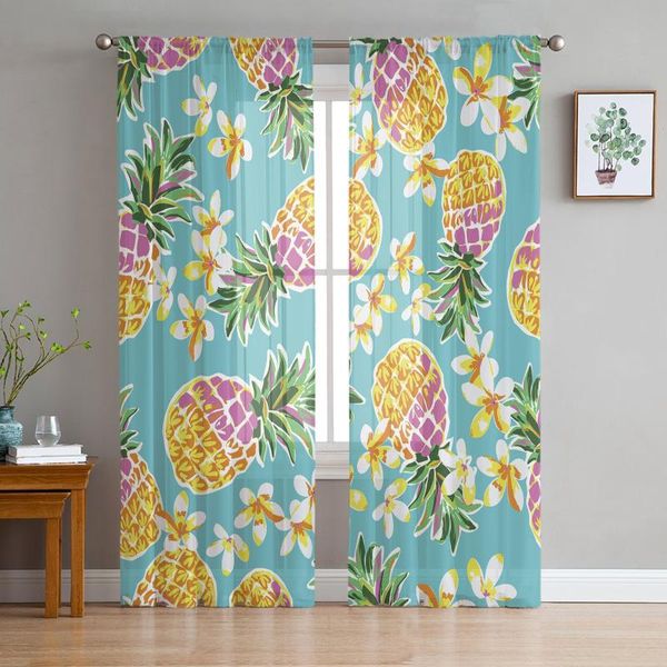 curtain & drapes pineapple yellow fashion print tulle curtains for living room bedroom voile home decoration sheer balcony door
curtain & drapes pineapple yellow fashion print tulle curtains for living room bedroom voile home decoration sheer balcony door