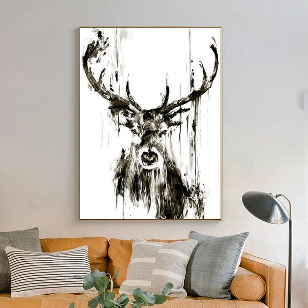 paintings modern abstract animal deer canvas painting posters and prints cuadros wall art pictures for living room home decoration
paintings modern abstract animal deer canvas painting posters and prints cuadros wall art pictures for living room home decoration