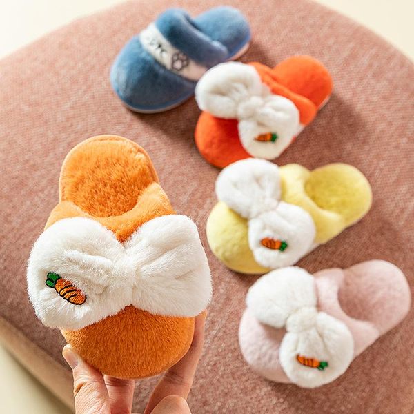 children's cotton slippers winter girls lovely korean home use parent-child indoor antiskid warm baby shoes, Black
children's cotton slippers winter girls lovely korean home use parent-child indoor antiskid warm baby shoes, Black