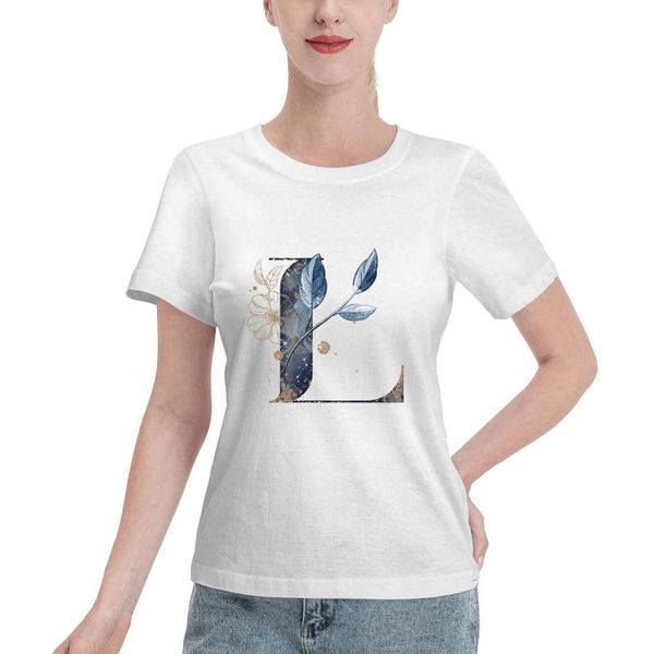 women's t-shirt floral alphabet letters l women t-shirts funny fashion trend 90s animal lady tshirt female ladies print graphic tee, White
women's t-shirt floral alphabet letters l women t-shirts funny fashion trend 90s animal lady tshirt female ladies print graphic tee, White