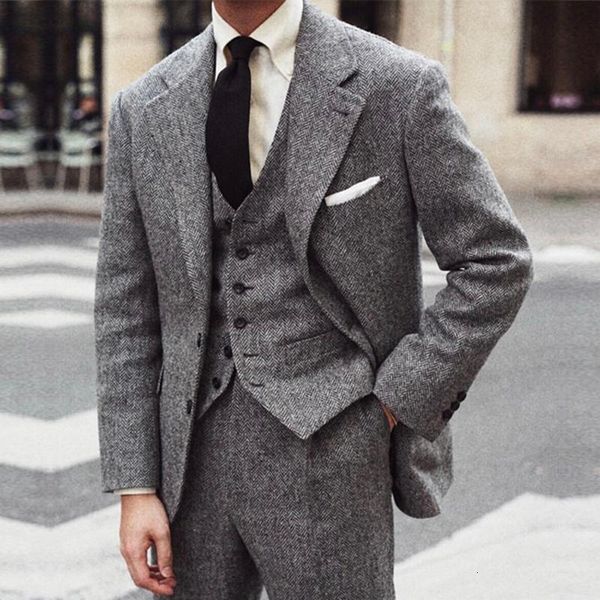 men's suits & blazers yiwumensa grey herringbon elegant slim fit wedding for mens tweed wool blend blazer custom made 3 piece set coat&, White;black
men's suits & blazers yiwumensa grey herringbon elegant slim fit wedding for mens tweed wool blend blazer custom made 3 piece set coat&, White;black