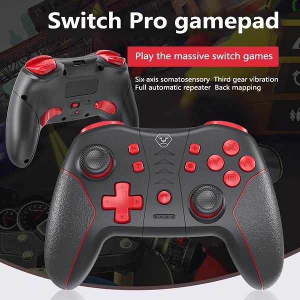bluetooth wireless controller for switch pro gamepad console game joystick with nfc 6-axis handle controllers & joysticks
bluetooth wireless controller for switch pro gamepad console game joystick with nfc 6-axis handle controllers & joysticks