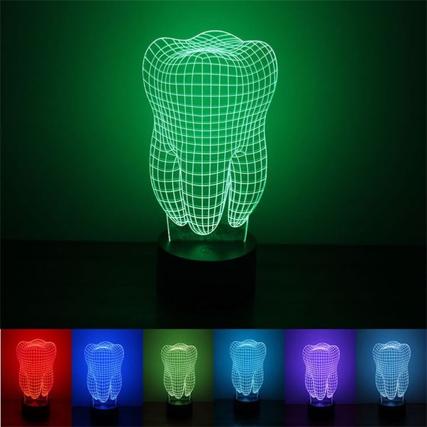 new tooth colorful 3d night light usb electric environmental protection led energy saving atmosphere lamp
new tooth colorful 3d night light usb electric environmental protection led energy saving atmosphere lamp