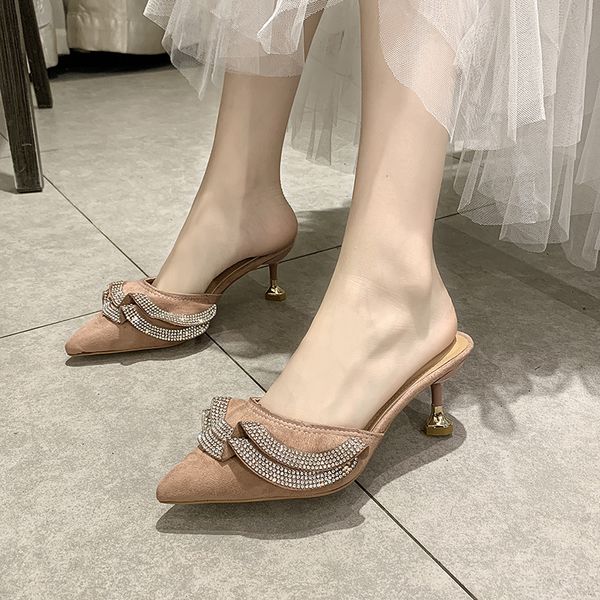 nuask heels slippers women rhinestone sandals summer shoes woman ruffles slippers party high heels pumps wedding zapatos mujer, Black
nuask heels slippers women rhinestone sandals summer shoes woman ruffles slippers party high heels pumps wedding zapatos mujer, Black