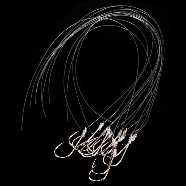 10pcs/lot high carbon steel fishing hook with line barbed sea hooks carp tackle
10pcs/lot high carbon steel fishing hook with line barbed sea hooks carp tackle