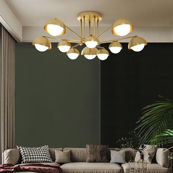 ceiling lights living room lamp nordic style creative copper artistic personality restaurant lamps
ceiling lights living room lamp nordic style creative copper artistic personality restaurant lamps