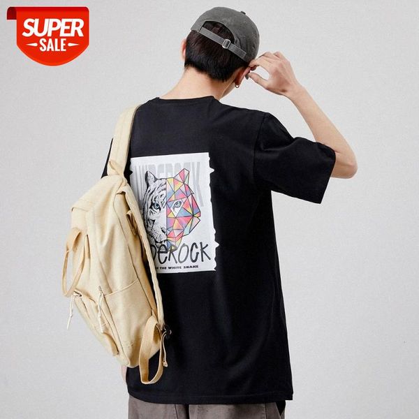 mansclot letter tiger head print round neck short sleeve t-shirt male half #vg2x, White;black
mansclot letter tiger head print round neck short sleeve t-shirt male half #vg2x, White;black