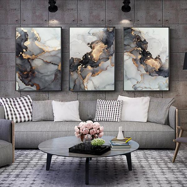 paintings nordic grey golden fluid art marble texture abstract wall canvas poster and print for modern home living room decoration
paintings nordic grey golden fluid art marble texture abstract wall canvas poster and print for modern home living room decoration