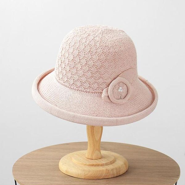 stingy brim hats tianyin women's autumn and winter korean dome curled sun hat small flower knitted breathable basin beach, Blue;gray
stingy brim hats tianyin women's autumn and winter korean dome curled sun hat small flower knitted breathable basin beach, Blue;gray