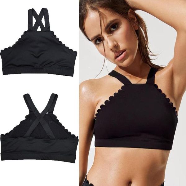 gym clothing women sports bra shockproof vest 3/4 cup high all seasons solid elasticity running yoga casual sportswear, White;black
gym clothing women sports bra shockproof vest 3/4 cup high all seasons solid elasticity running yoga casual sportswear, White;black