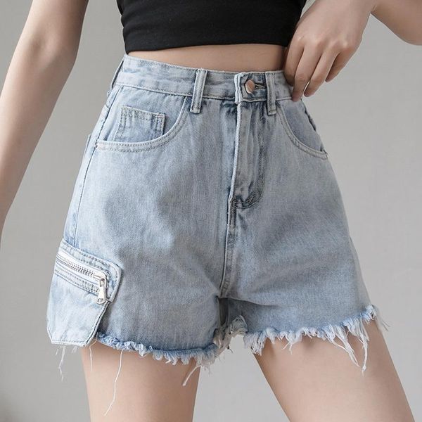 summer women elegant high waist casual tassel demin shorts women's, White;black
summer women elegant high waist casual tassel demin shorts women's, White;black