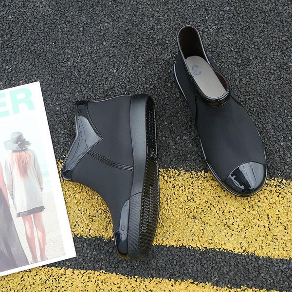 boots winter ankle shoes women rain for waterproof water rianboots with warm sock, Black
boots winter ankle shoes women rain for waterproof water rianboots with warm sock, Black