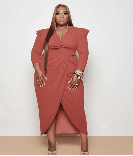 plus size dresses l-4xl elegant solid color irregular women dress v neck ankle length long sleeve wholesale drop, Black
plus size dresses l-4xl elegant solid color irregular women dress v neck ankle length long sleeve wholesale drop, Black