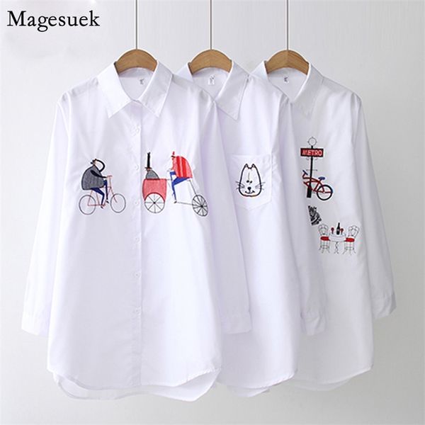 autumn white women shirt turn-down collar embroidery blouse long sleeve cotton blouses casual 5083 50 210512
autumn white women shirt turn-down collar embroidery blouse long sleeve cotton blouses casual 5083 50 210512