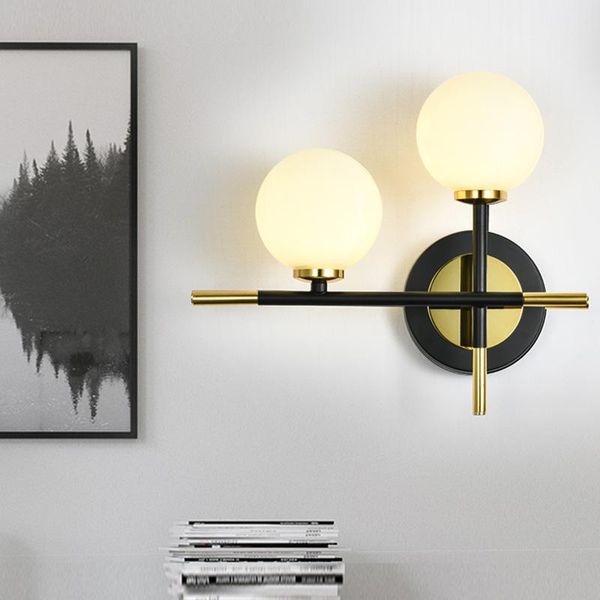 wall lamp minimalist bedroom bedside creative livingroom background led light room personality glass sconce
wall lamp minimalist bedroom bedside creative livingroom background led light room personality glass sconce