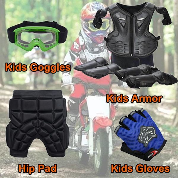 motorcycle armor children riding sport suit kit kids child goggles hip pad protection racing gloves bike helmet,
motorcycle armor children riding sport suit kit kids child goggles hip pad protection racing gloves bike helmet,