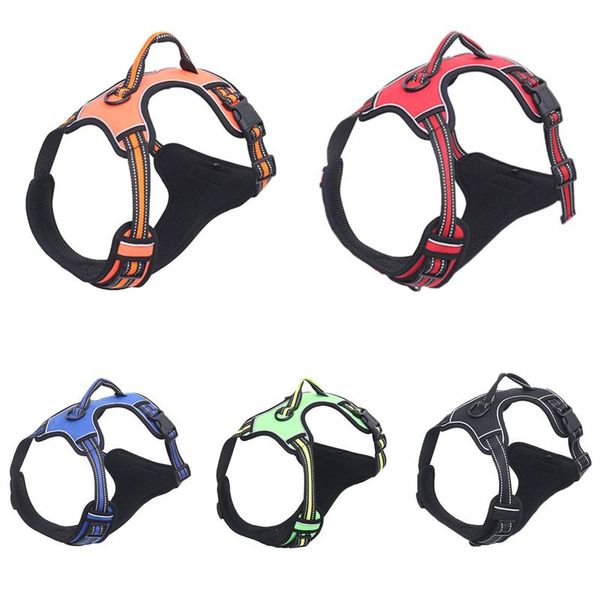 dog collars & leashes pet puppy cat harness vest adjustable breathable mesh chest collar leads for small medium large dogs supplies c42
dog collars & leashes pet puppy cat harness vest adjustable breathable mesh chest collar leads for small medium large dogs supplies c42