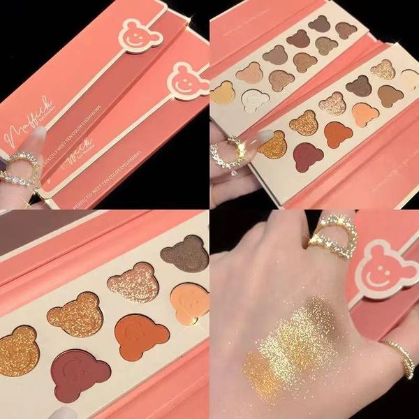 eye shadow 10 colors pearlescent shiny eyeshadow palette shimmer matte pigmented glitter pallete diamond metallic makeup
eye shadow 10 colors pearlescent shiny eyeshadow palette shimmer matte pigmented glitter pallete diamond metallic makeup