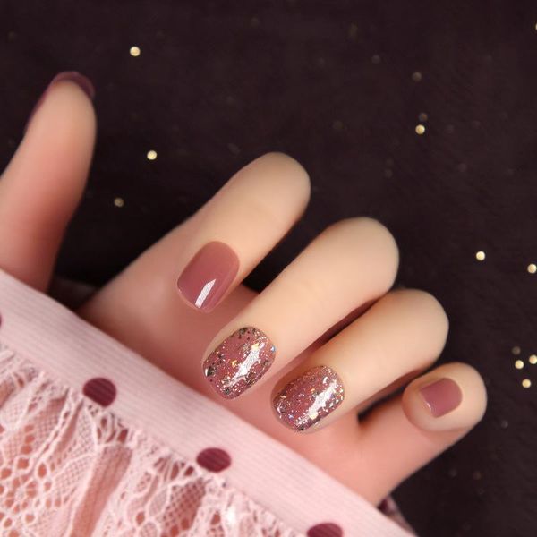 false nails 24pcs/box handwork potherapy wearable fingernail translucent star sequins sparkly powder short full cover fake nail with glue, Red;gold
false nails 24pcs/box handwork potherapy wearable fingernail translucent star sequins sparkly powder short full cover fake nail with glue, Red;gold