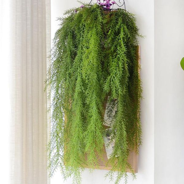 decorative flowers & wreaths 105cm long artificial wall hanging plant pine needles fake vine leaves garland home garden decoration
decorative flowers & wreaths 105cm long artificial wall hanging plant pine needles fake vine leaves garland home garden decoration